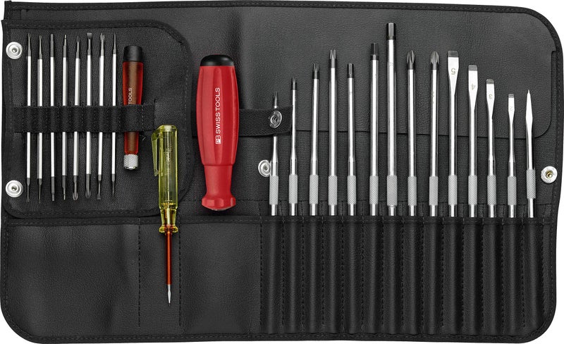 PB SWISS TOOLS PB Swiss PB 8515 Allrounder 31 Piece Tools in Roll-Up Set - Image 1